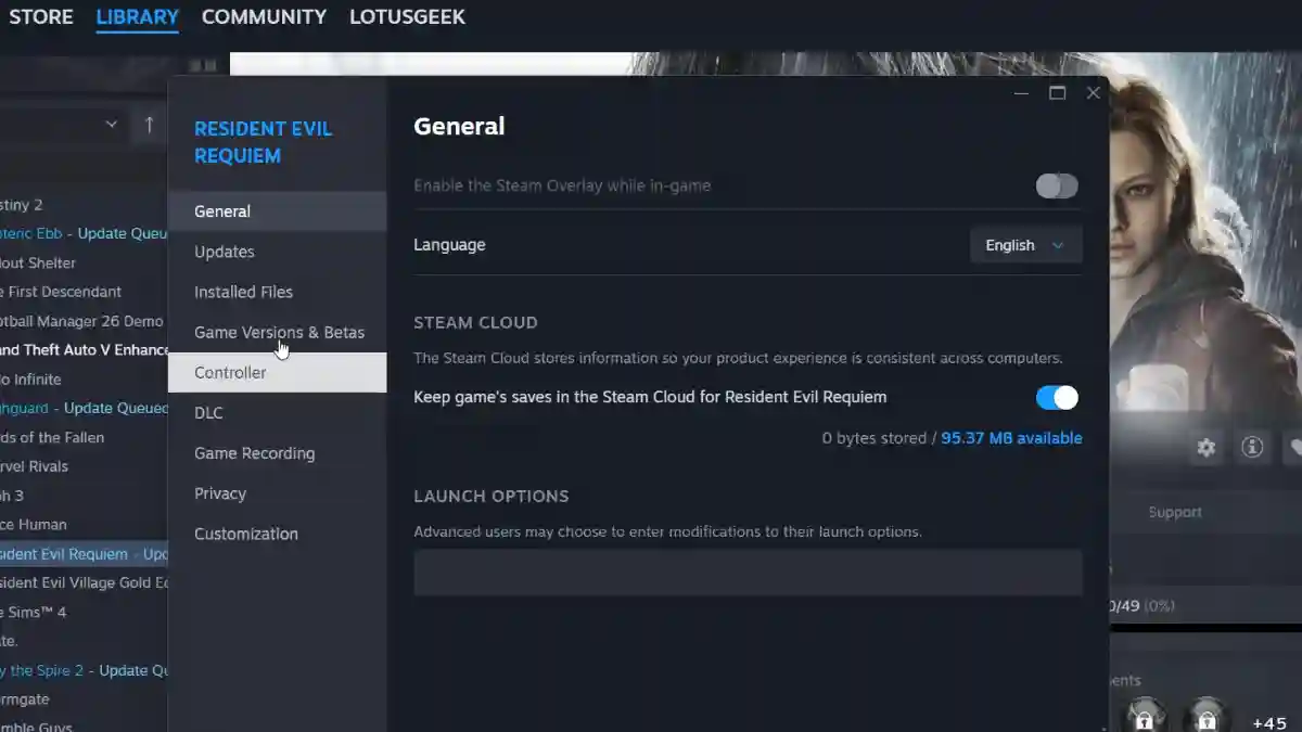 Resident Evil Requiem Game Executable Missing RE9.exe
