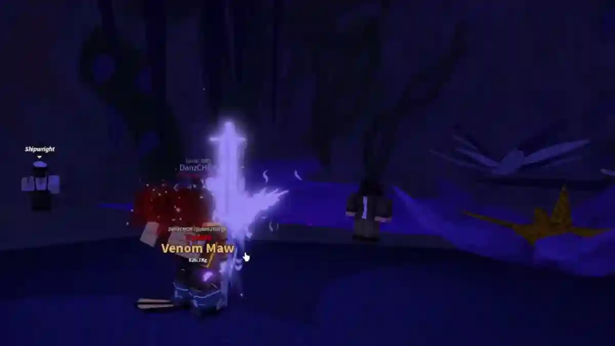 get Venom Maw in FISCH (Roblox)