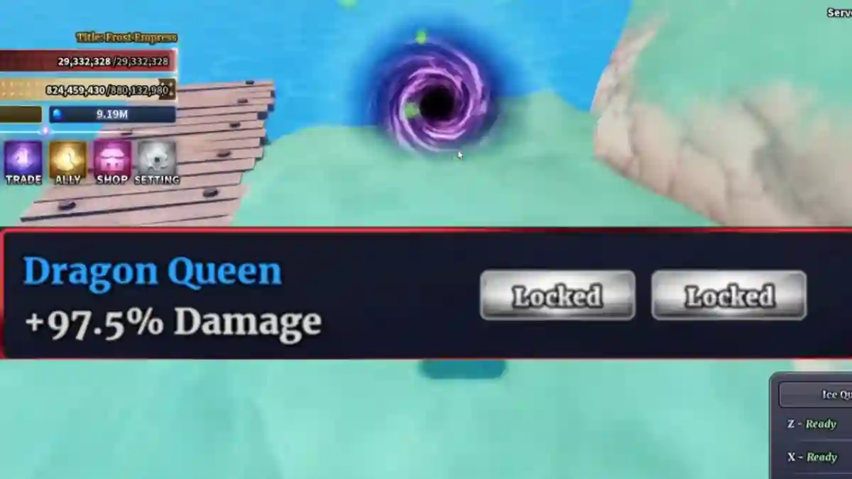 Dragon Queen Title in Sailor Piece