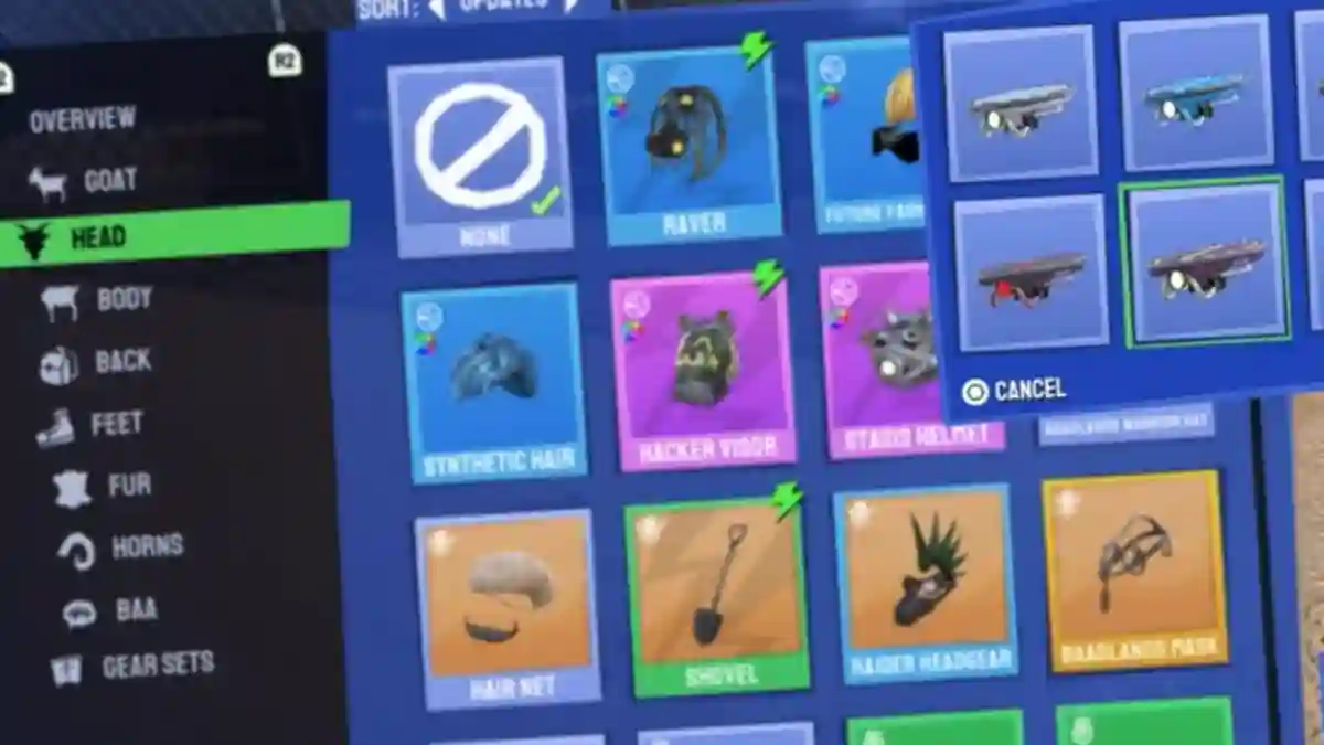 Goat Simulator 3 Buck to the Future Gears