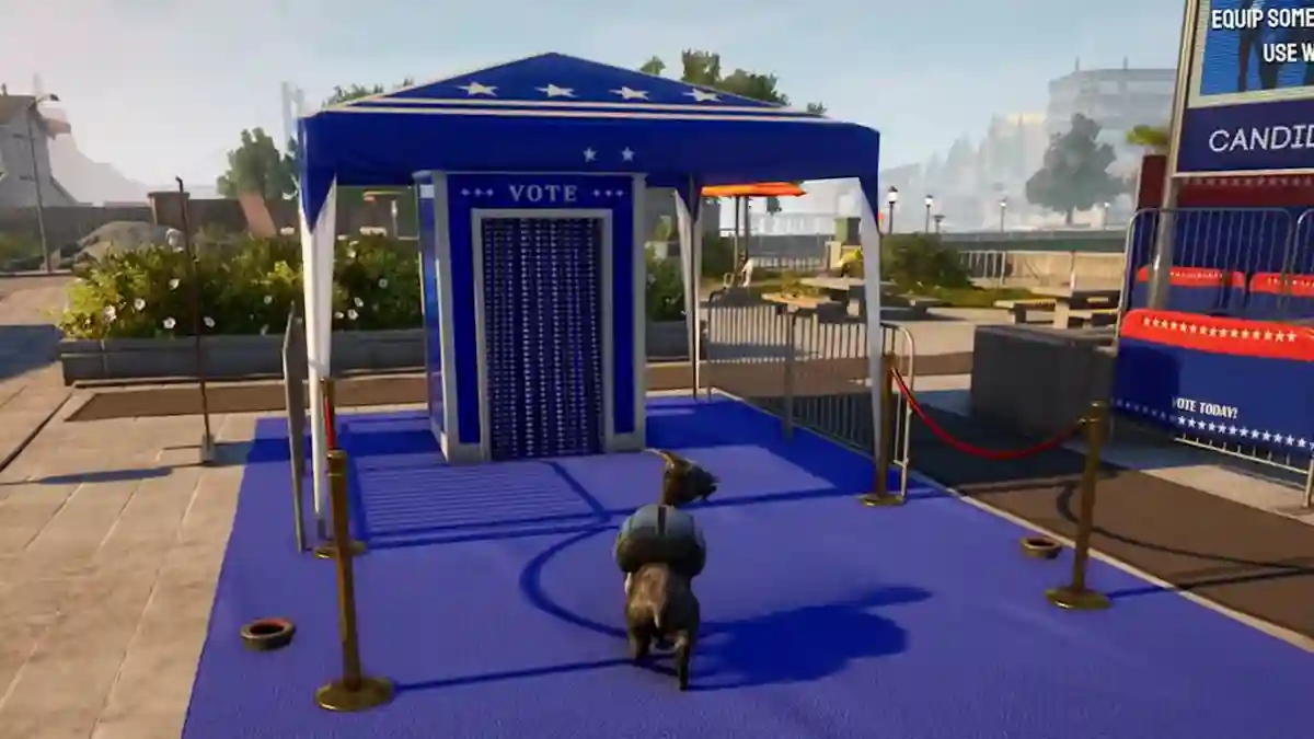 Influence the Voters in Goat Simulator 3