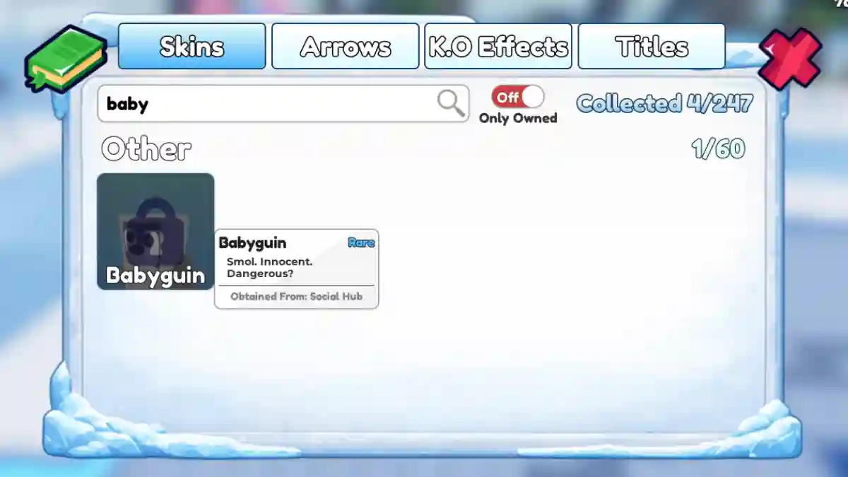 Knockout Babyguin Penguin Skin