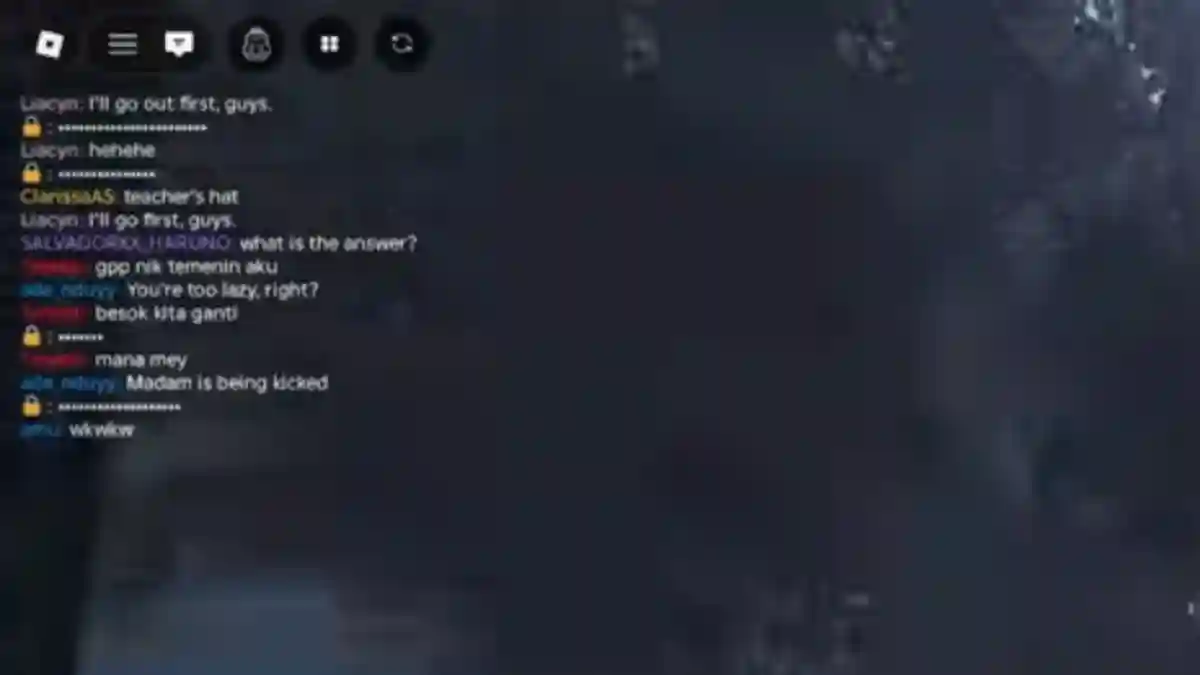 Locked or Hidden Text Chat Roblox