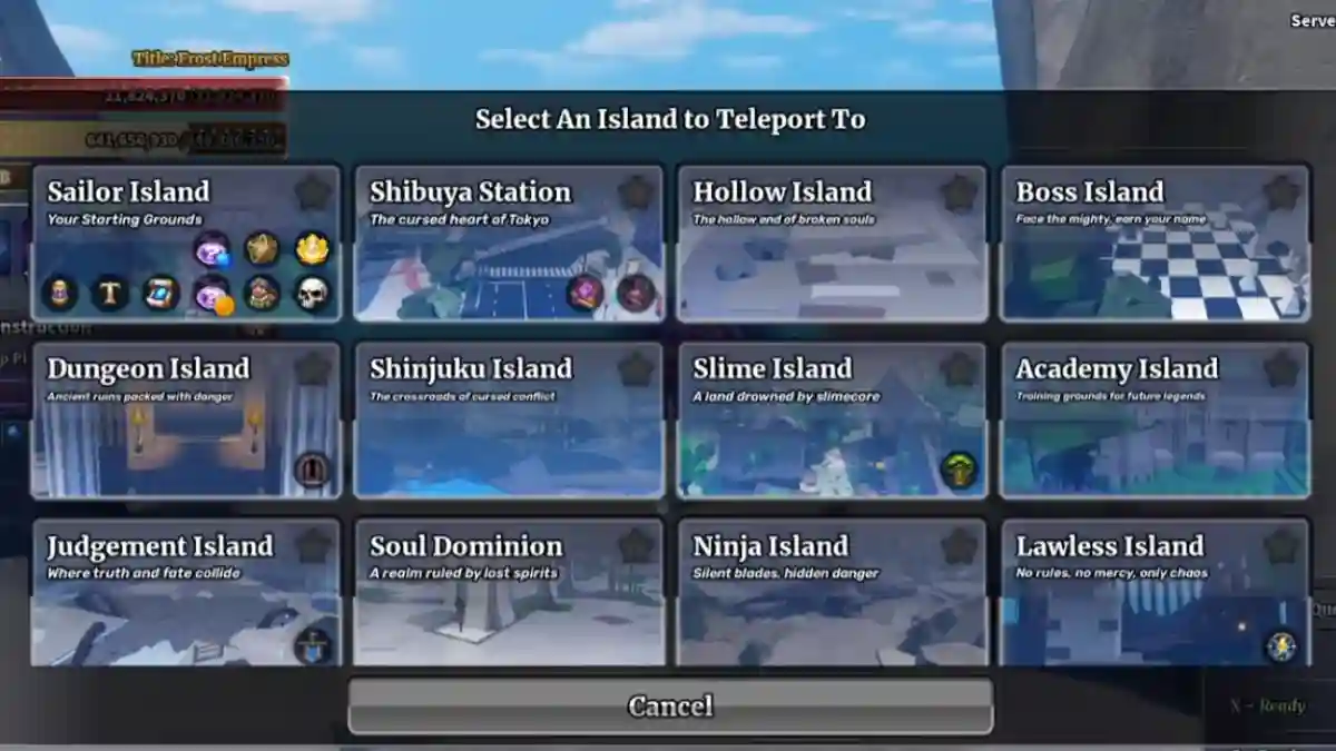 Map Pieces in Sailor Piece