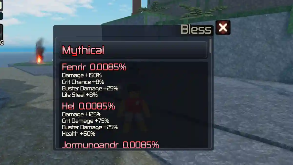 Broken Blade Bless Tier List