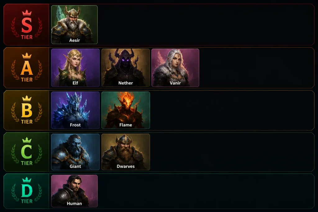 Broken Blade Race Tier List img