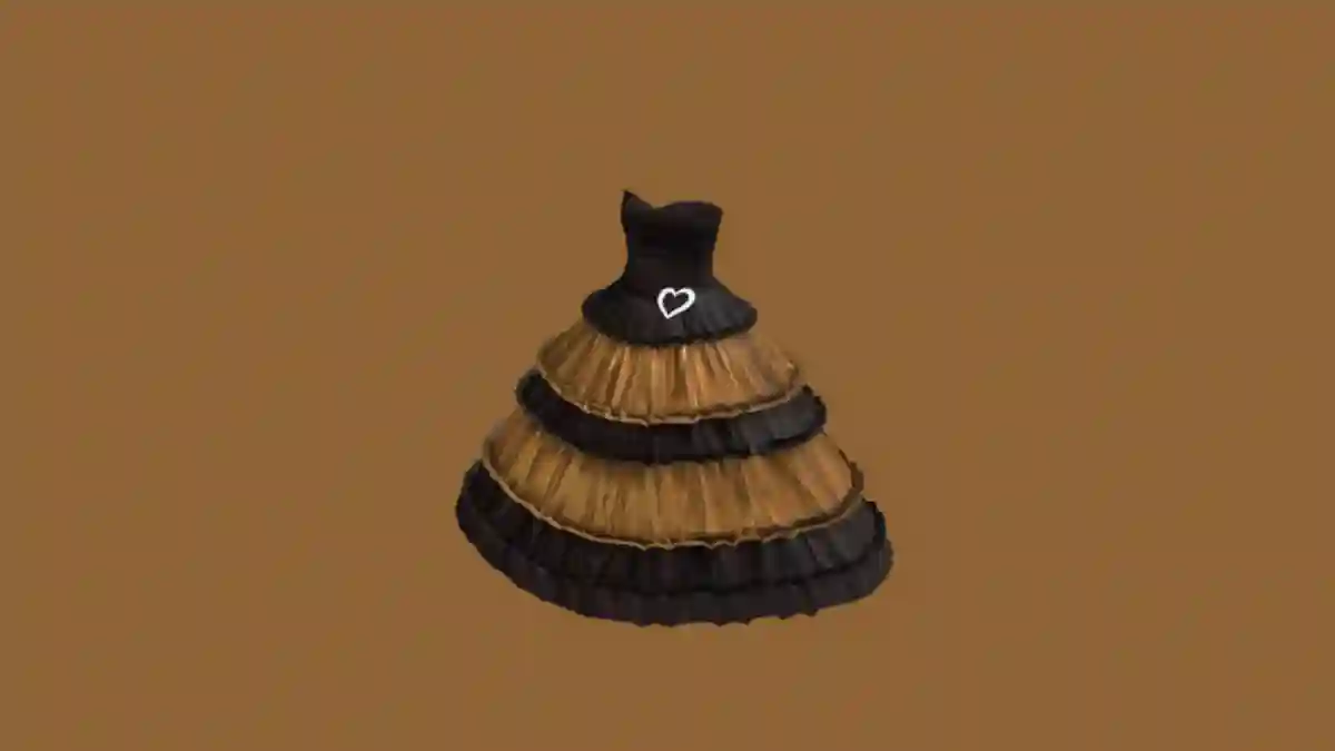 Get Free UGC Eurovision Tiered Sachertorte Dress in Roblox (Limited)