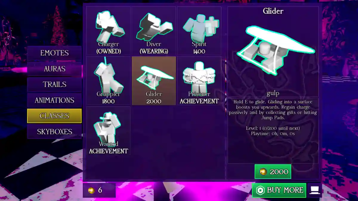 Nullscape Class Tier List