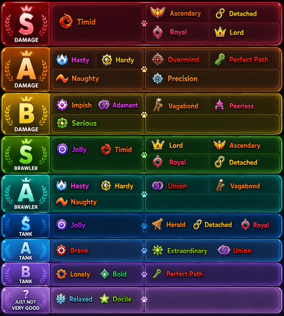Blox Monsters Mutation Tier List