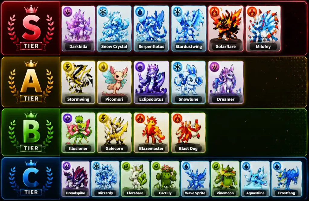 Blox Monsters Tanker Tier List