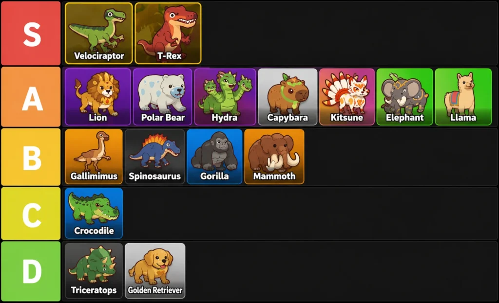 Build A Ring Farm Pet Tier List