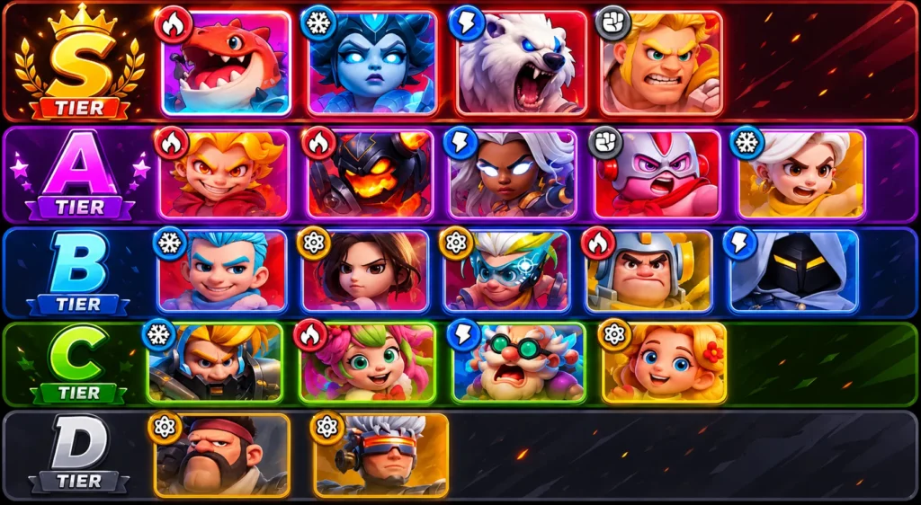 Duck Survival Tier List Best Heroes img