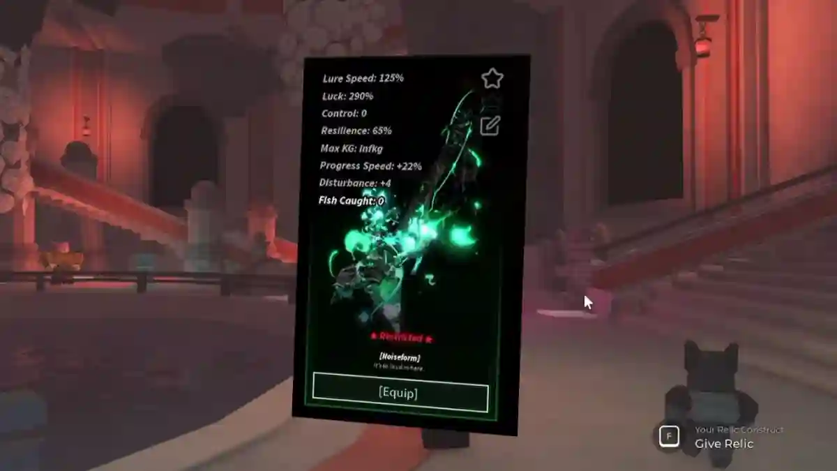 Get Noiseform Rod in Fisch (Roblox)