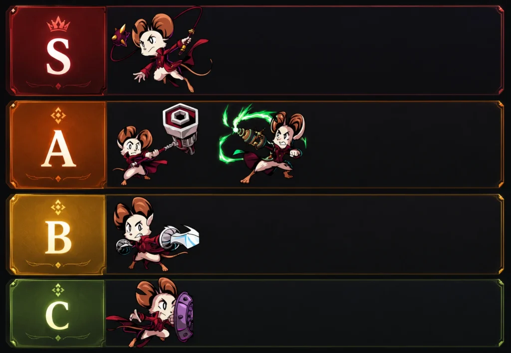 Mina the Hollower Weapon Tier List img
