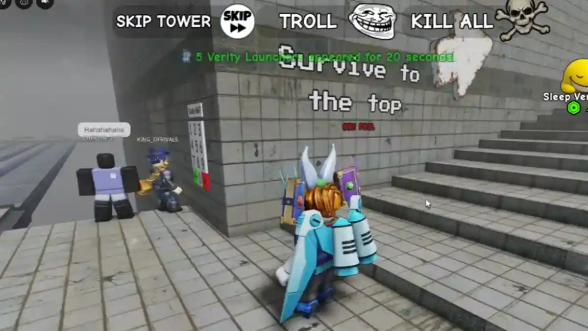 Climb Scary Verity Tower Code (Roblox)
